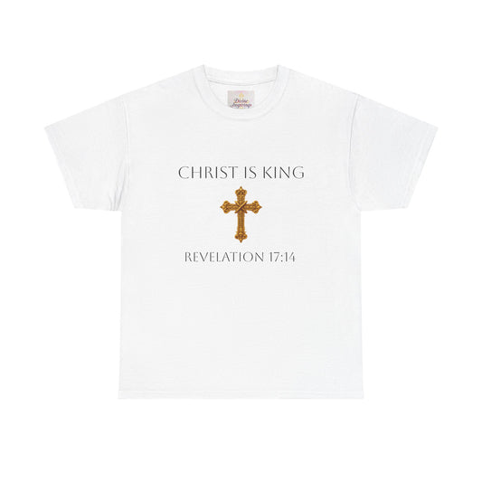 Christ is King - Women’s Christian Tee (Dark Lettering)