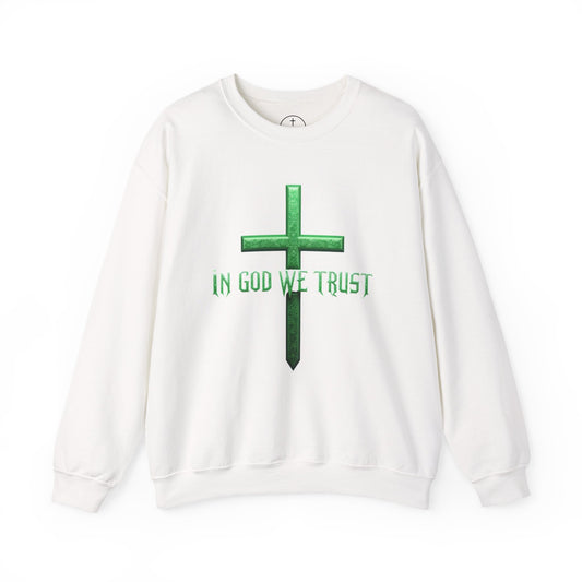In God We Trust (Matrix) - Men's Christian Sweater