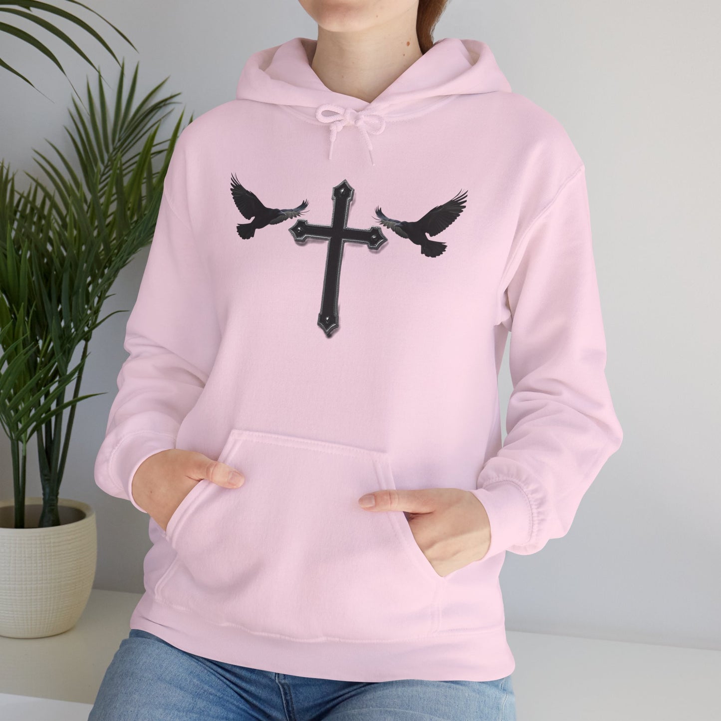 Guided by Grace – Cross & Crows Women’s Hoodie