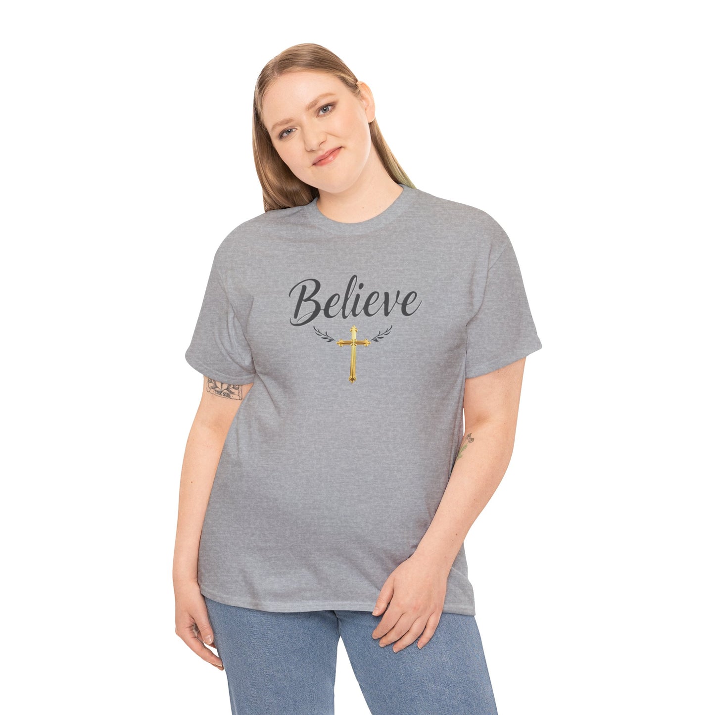 Believe- Woman's Christian T-Shirt