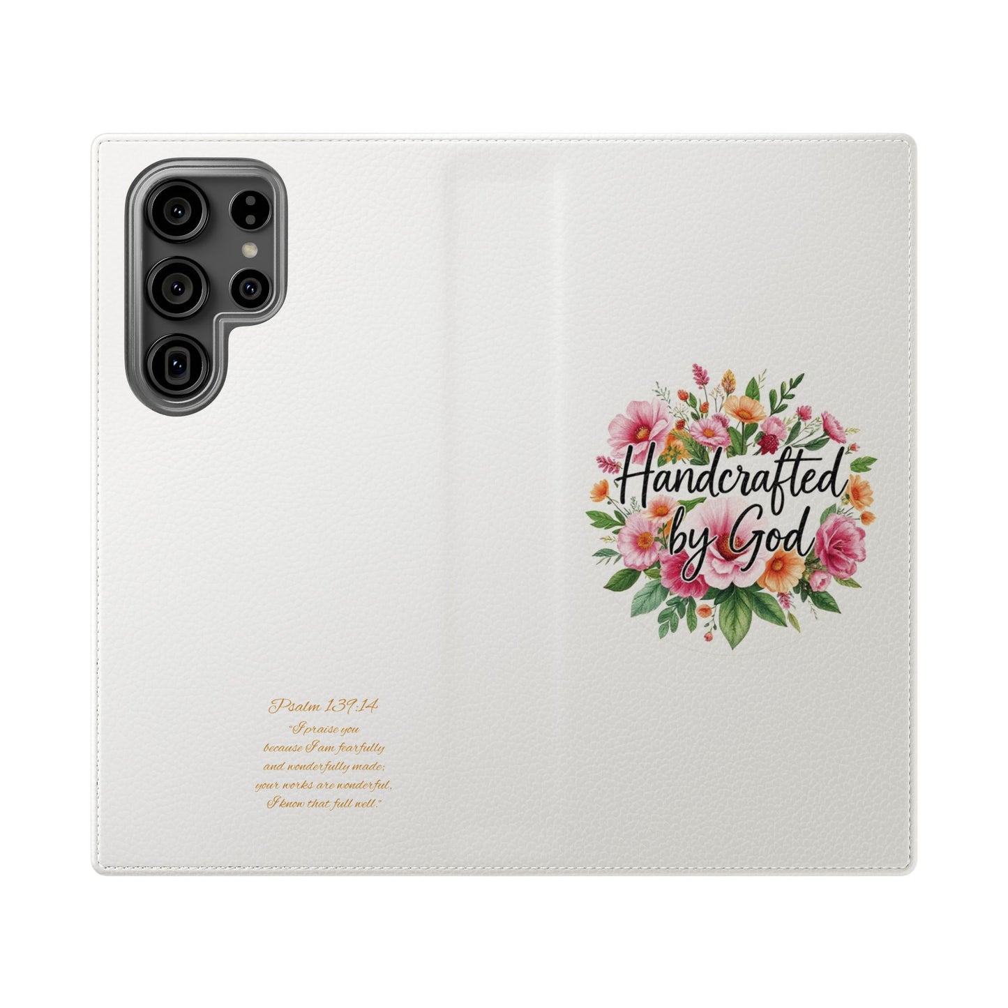Handcrafted by God Samsung Wallet Case – Fearfully & Wonderfully Made