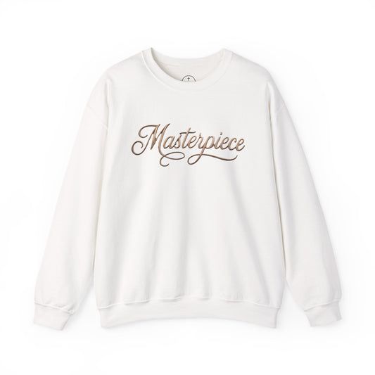 Masterpiece Signature Men’s Sweatshirt – Inspirational Christian Faith Apparel