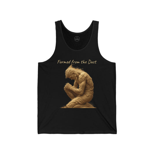 Formed from the Dust (Light Lettering) | Men’s Christian Tank Top