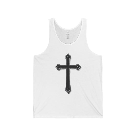 Warrior’s Black Cross - Men’s Christian Tank Top