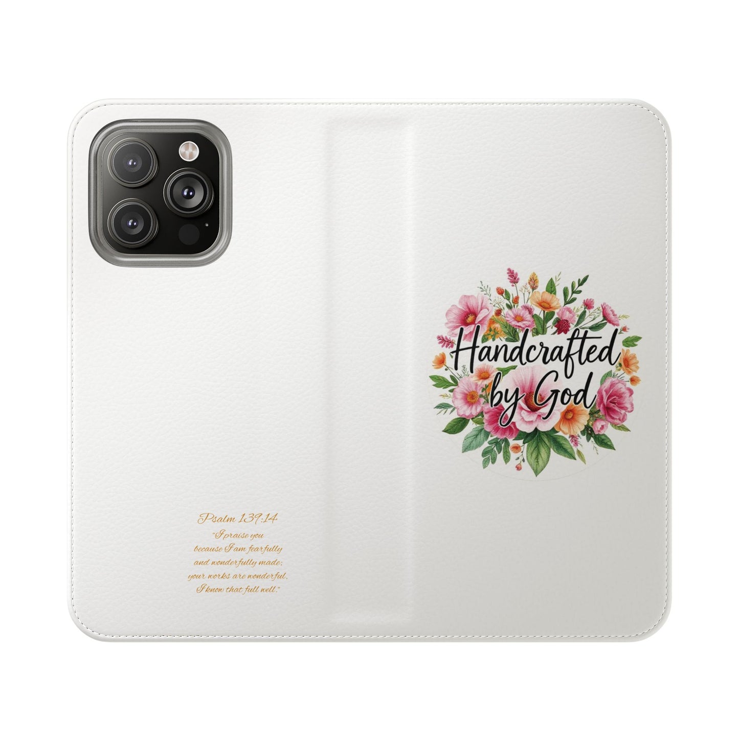 Handcrafted by God iPhone Wallet Case – Fearfully & Wonderfully Made