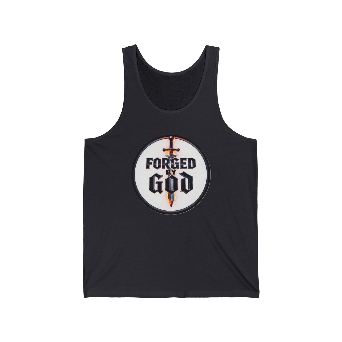 Forged by God Men’s Christian Tank Top