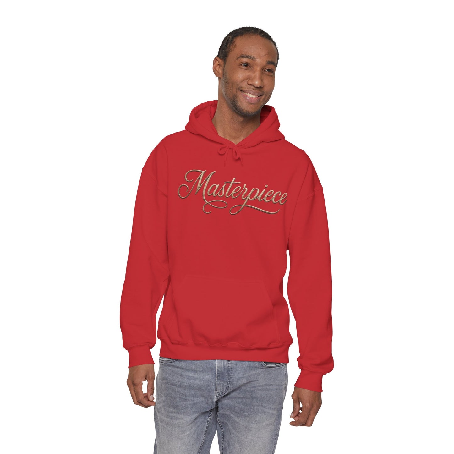 Masterpiece Signature Men’s Hoodie – Inspirational Christian Faith Apparel