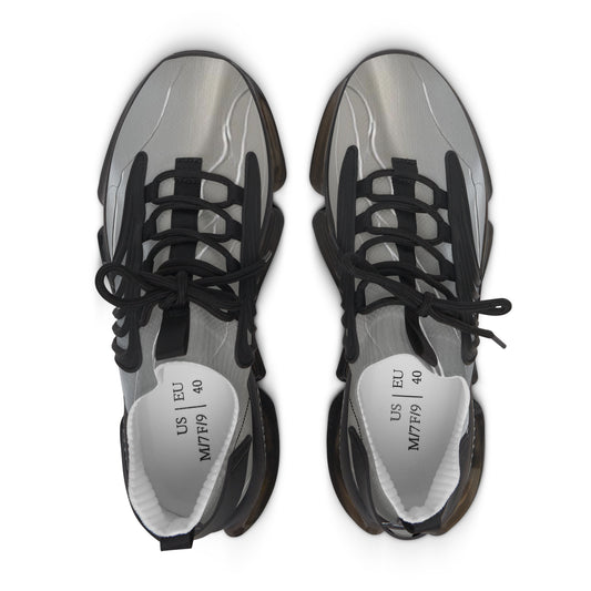 Men’s Molten Silver Sneakers – Step with Power
