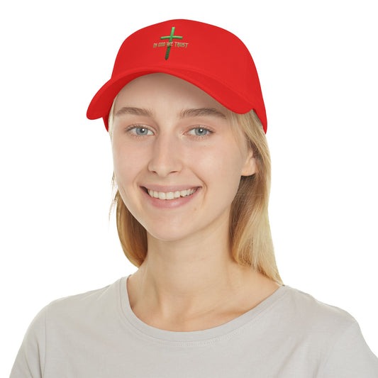 "In God We Trust" Low Profile Baseball Cap