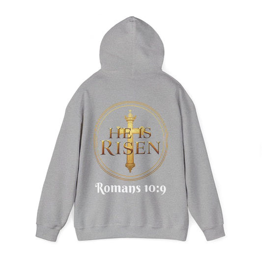 Bold Faith Men’s Hoodie – Celebrate He Is Risen