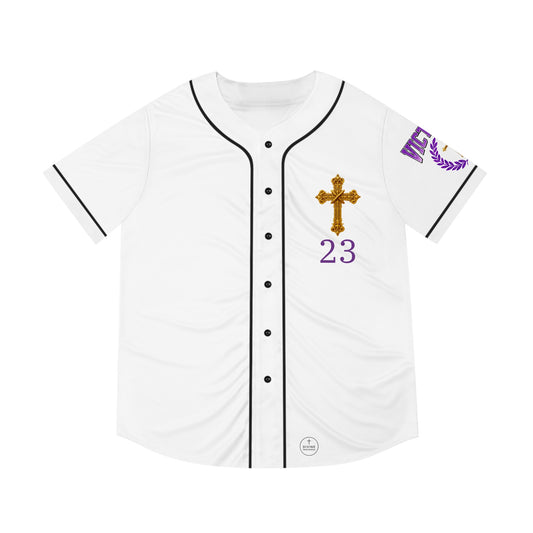 Victory in Christ Men’s Home Jersey – Strength at Home Plate