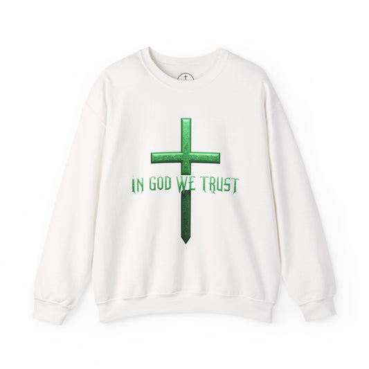 In God We Trust (Matrix)– Women’s Christian Sweatshirt