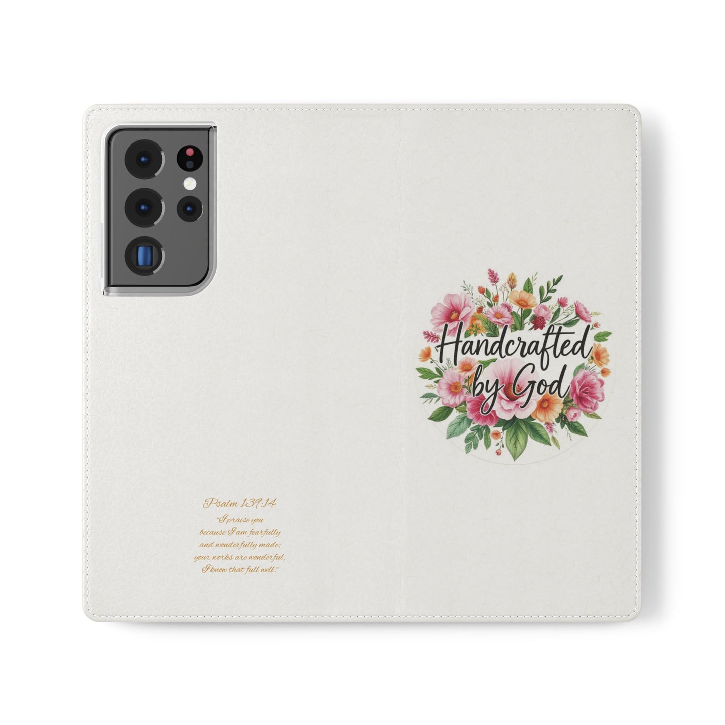 Handcrafted by God Samsung Wallet Case – Fearfully & Wonderfully Made