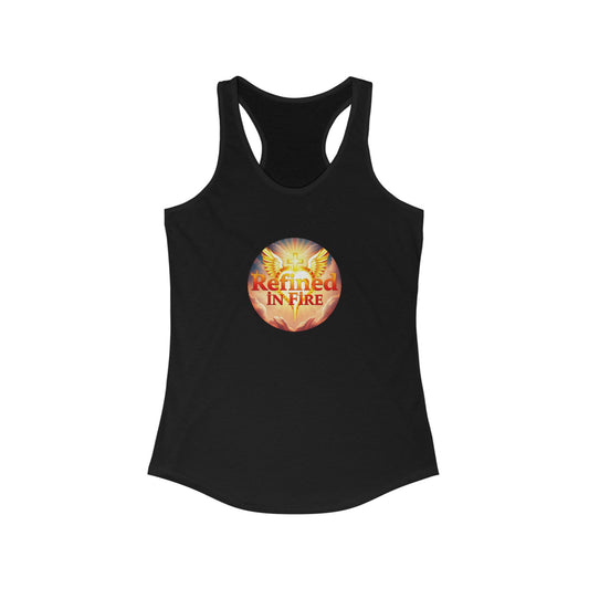 Wings of Faith - Refined in Fire Women’s Racerback Tank