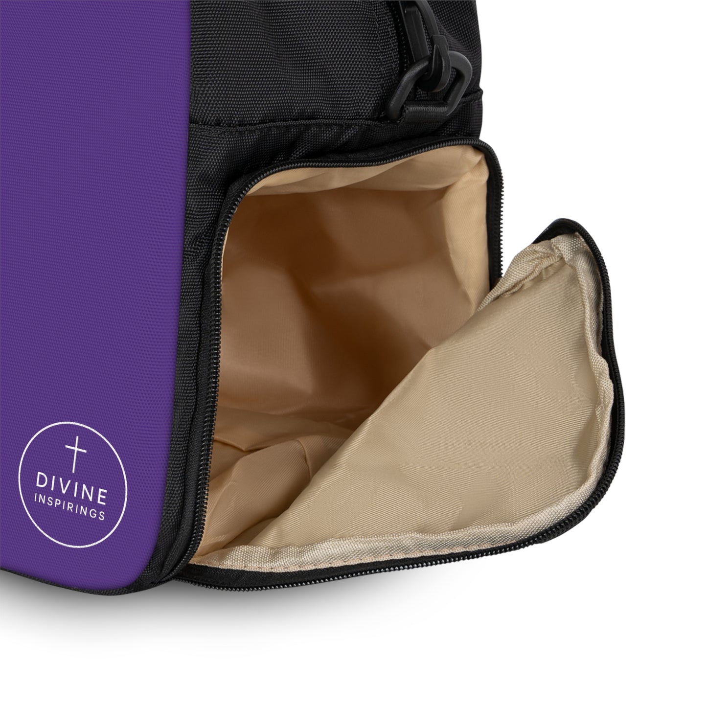 Eternal Victory Fitness Bag in Purple – Alpha & Omega