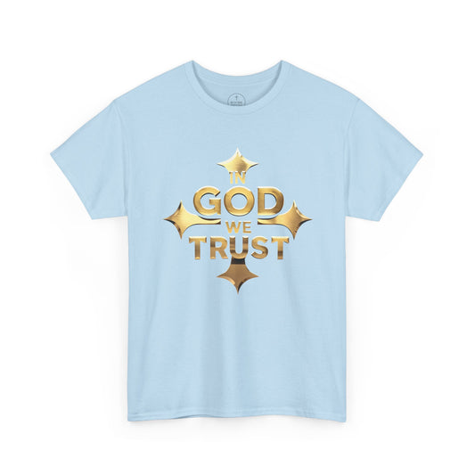 In God We Trust (Gold)- Men's Christian T-Shirt