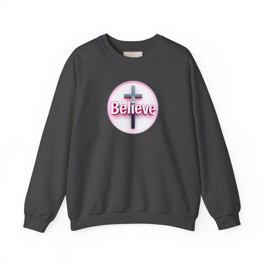 Believe | Women’s Christian Sweatshirt with John 11:40