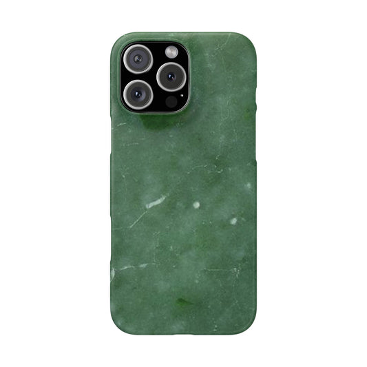 Jade Stone Finish iPhone Snap Case
