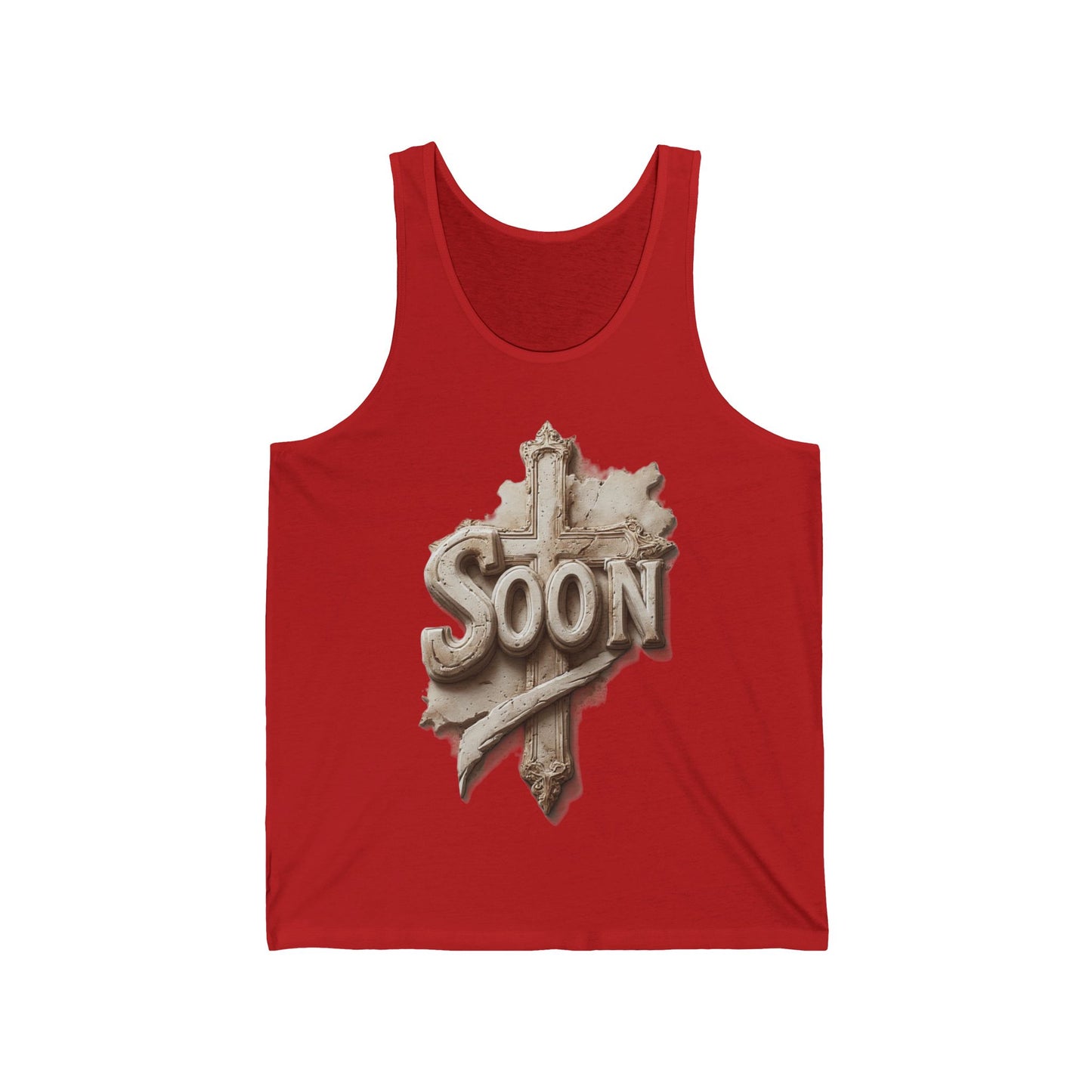“Soon” Cross Women’s Tank Top – Faith in Motion