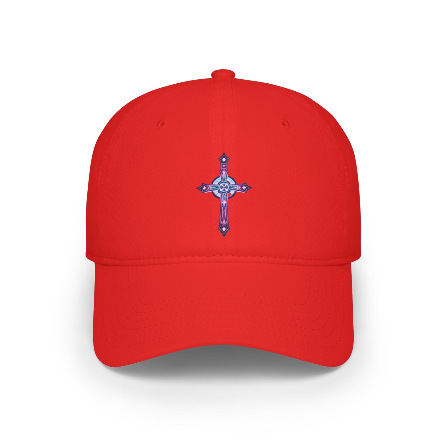 Elegant Gold Cross Hat – Faith-Inspired Christian Headwear