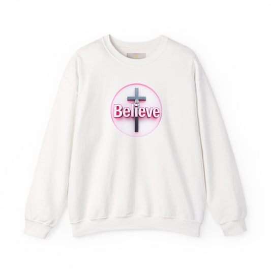 Believe | Women’s Christian Sweatshirt with John 11:40