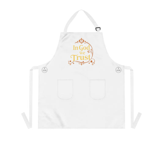 In God We Trust Christian Kitchen Apron