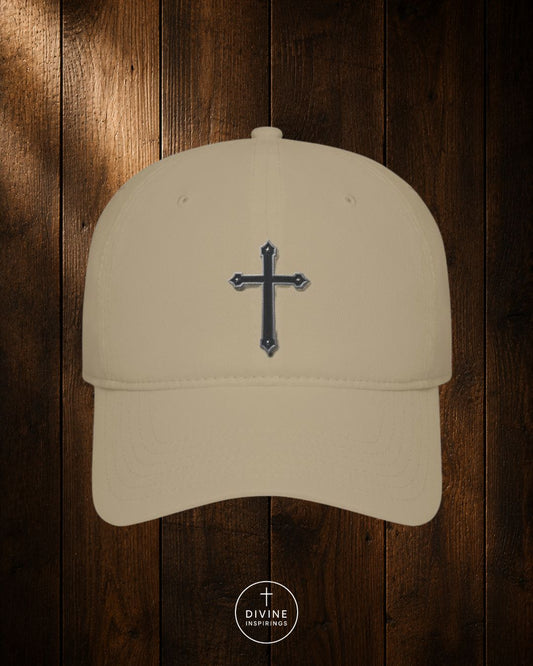 Black Cross - Men's Christian Lo Pro Baseball Hat