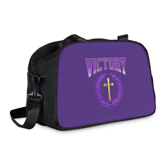 Strength & Victory in Purple – Fitness Bag