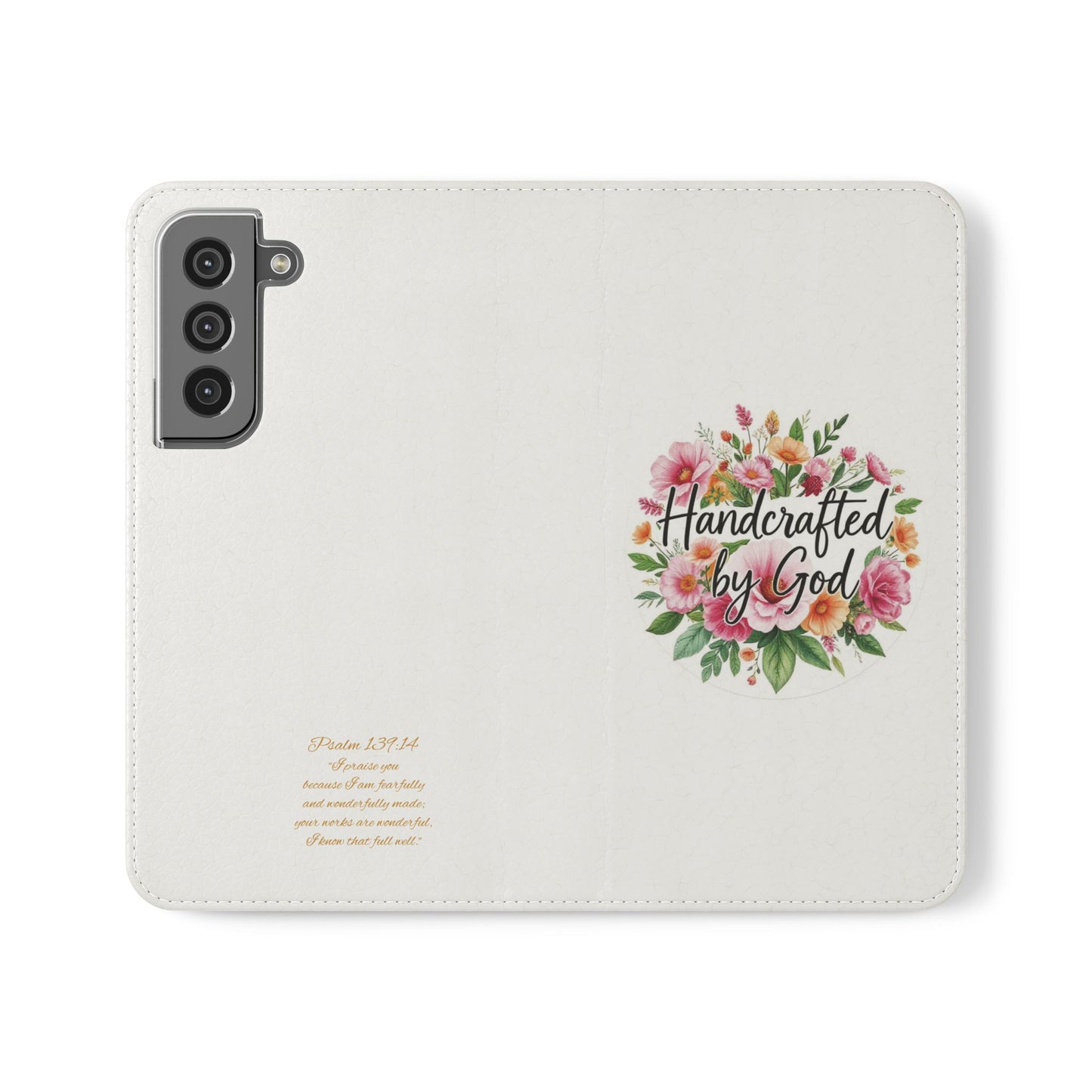 Handcrafted by God Samsung Wallet Case – Fearfully & Wonderfully Made