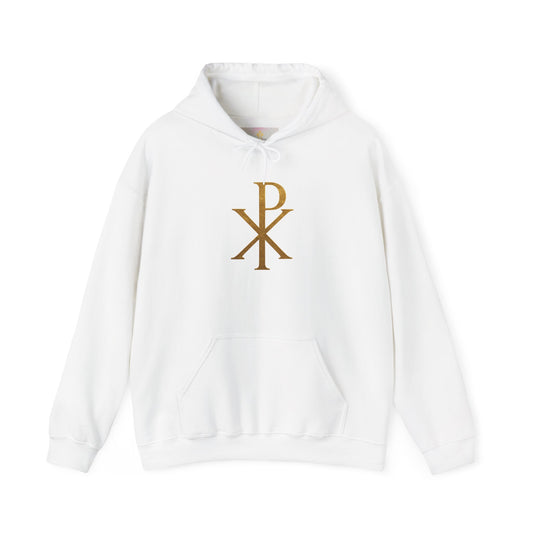 Chi Rho Anointing – Women’s Christian Hoodie
