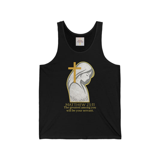 Humble Servant - Women's Christian Tank Top (Bright lettering)