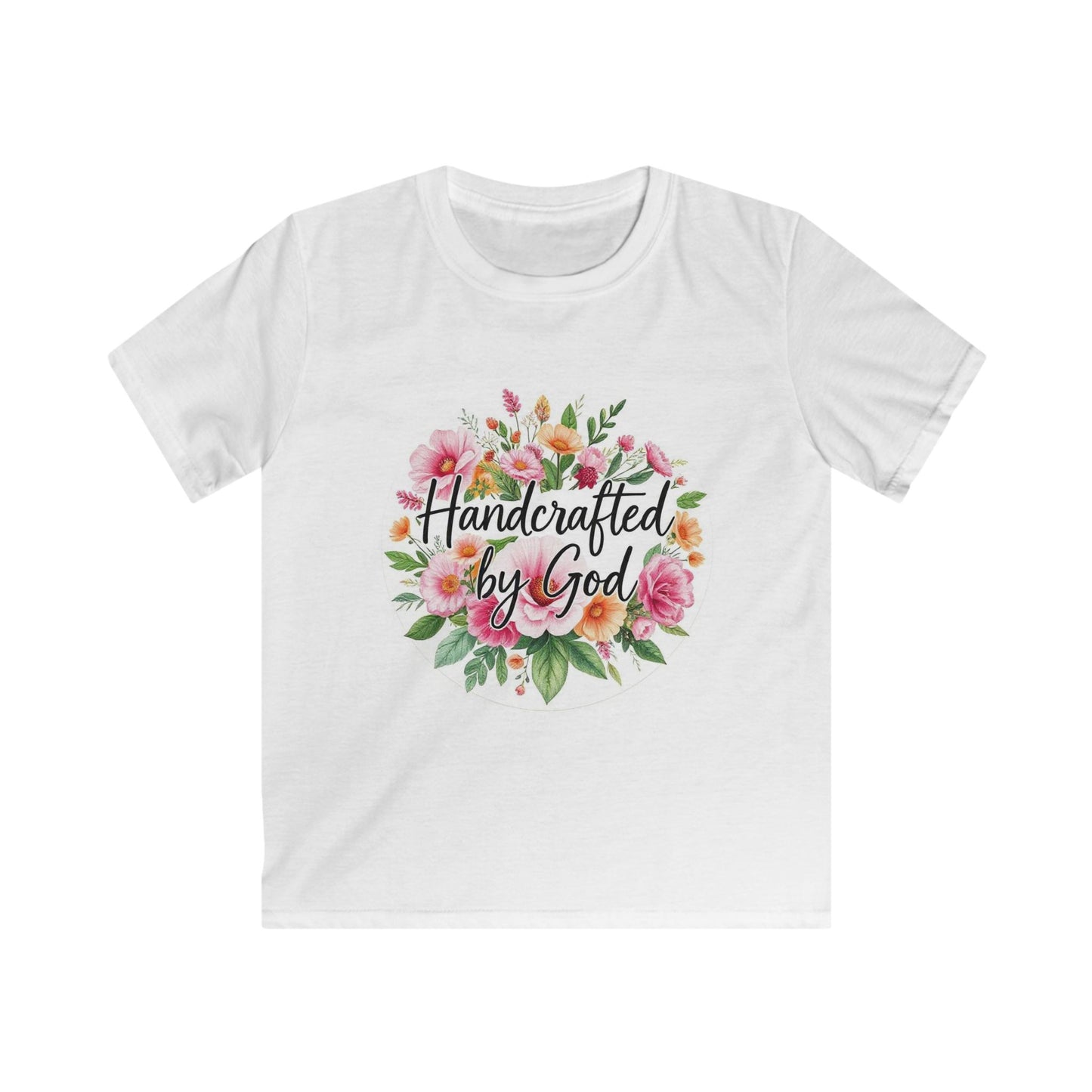 Wonderfully Made – “Handcrafted By God” Softstyle Tee