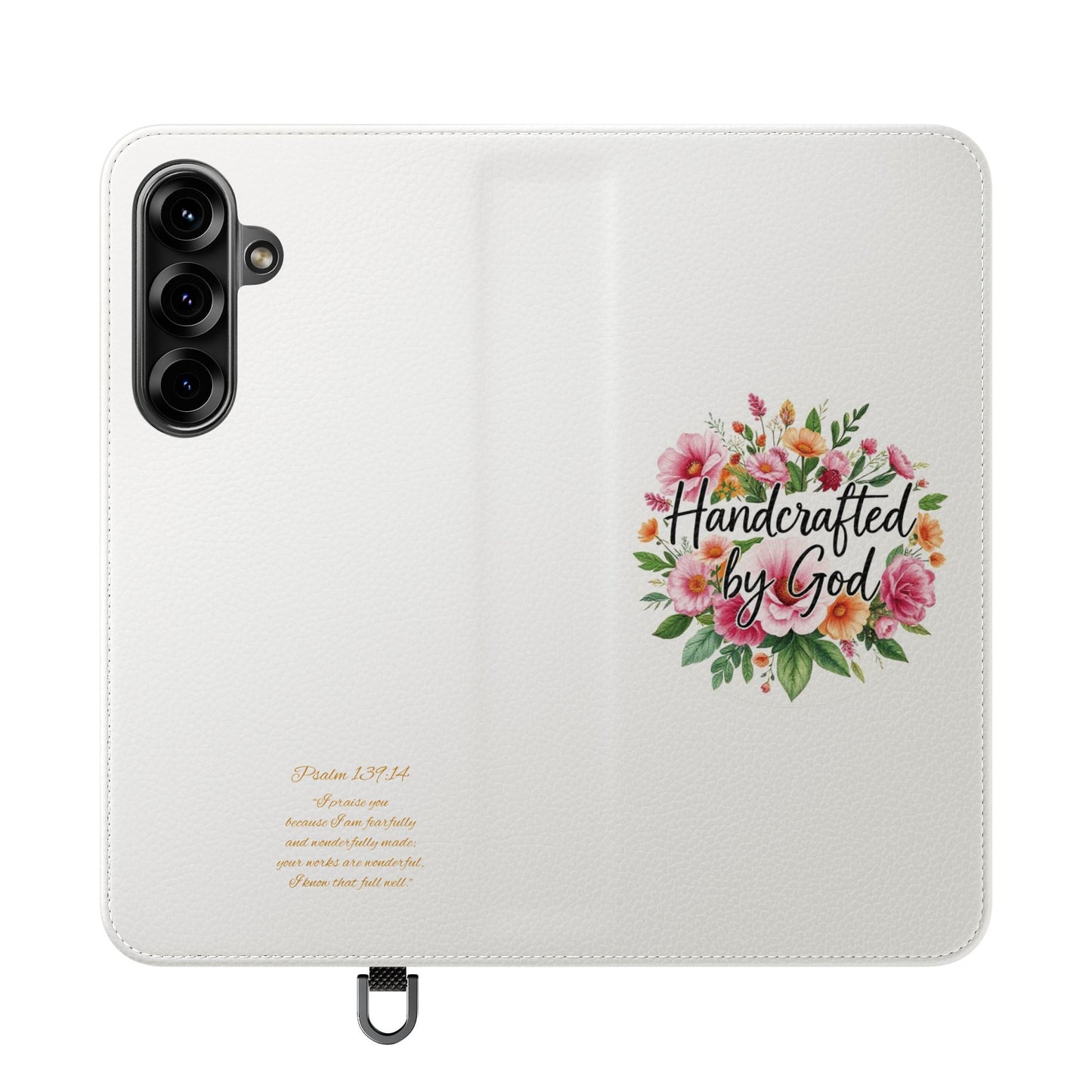 Handcrafted by God Samsung Wallet Case – Fearfully & Wonderfully Made