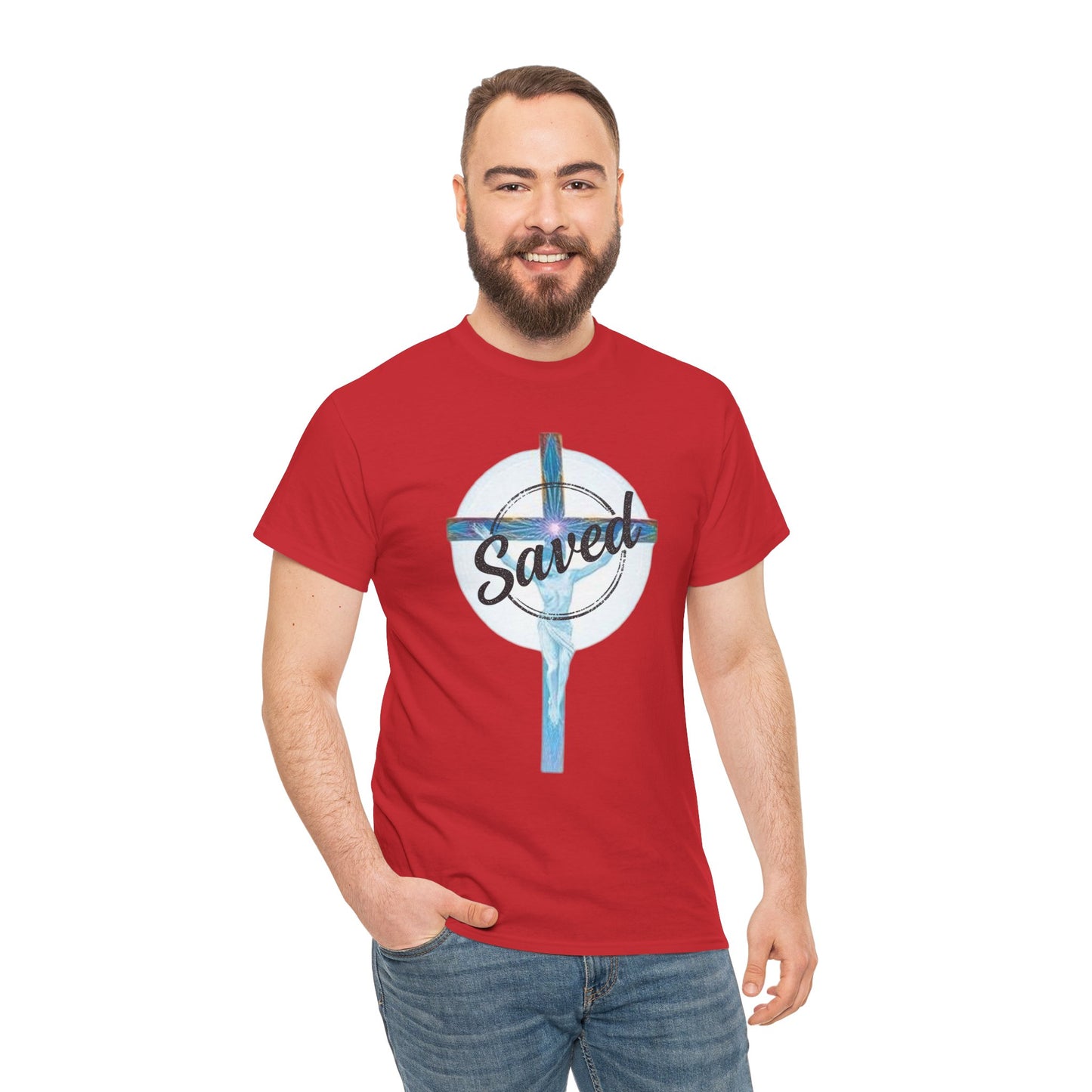 Saved by Grace – Men’s Christian T-Shirt