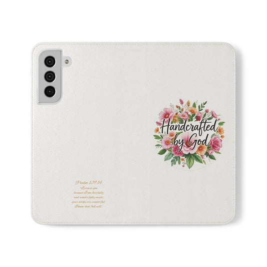 Handcrafted by God Samsung Wallet Case – Fearfully & Wonderfully Made