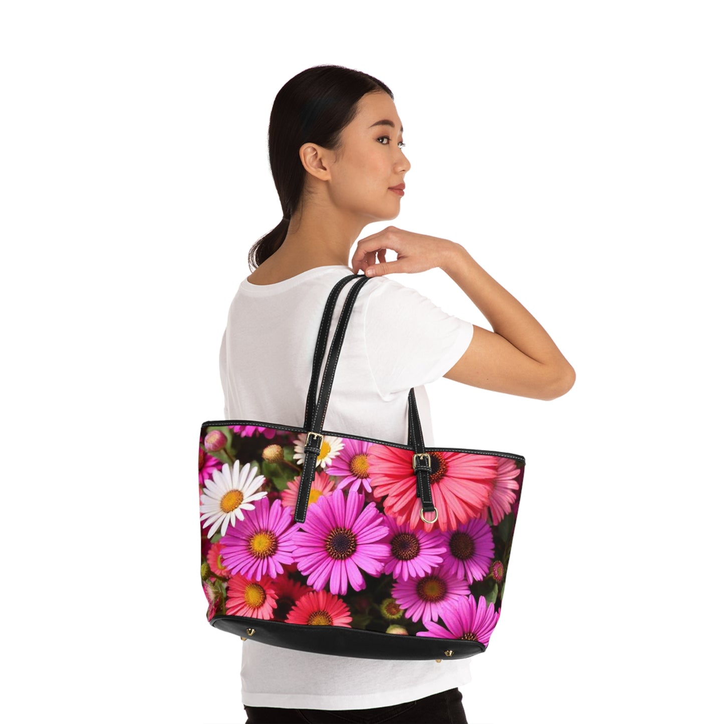 Bloom in Faith Floral Shoulder Bag – Grace in Every Petal
