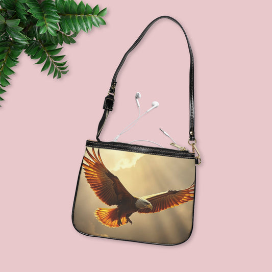 Morning Glory Eagle Shoulder Purse