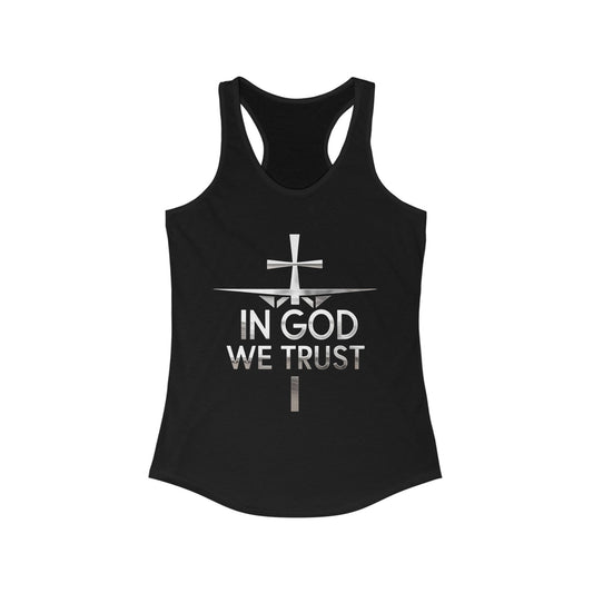 In God We Trust | Women’s Christian Racerback Tank Top