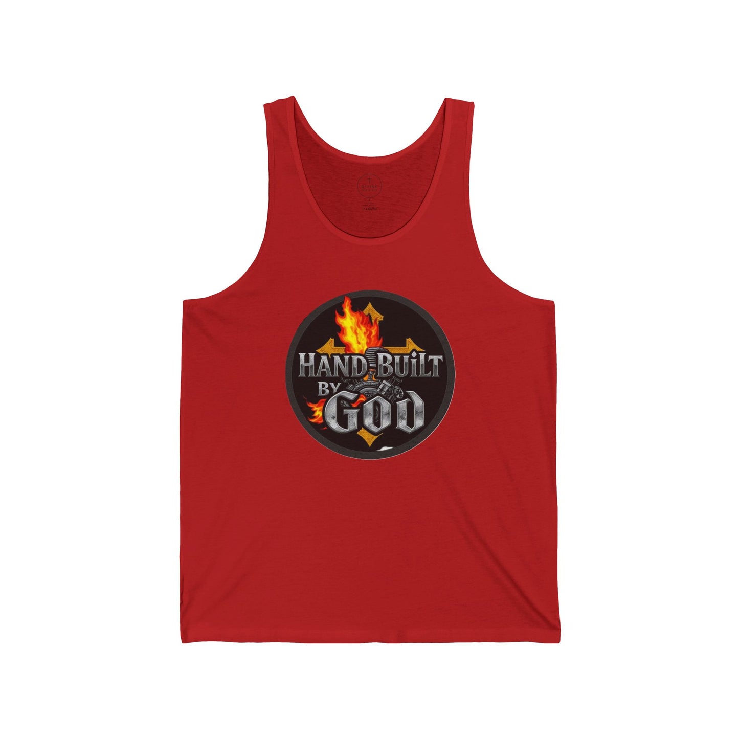 Hand Built by God| Men’s Christian Tank Top