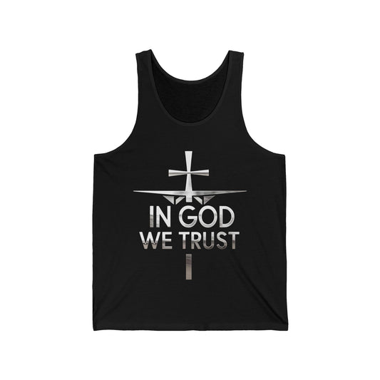 In God We Trust | Women’s Christian Tank Top with Front Design