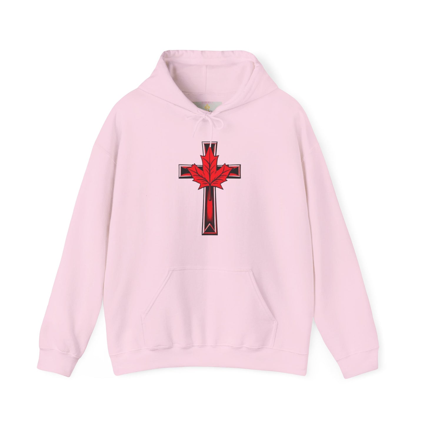 Women’s Hoodie with Maple Leaf Cross Design