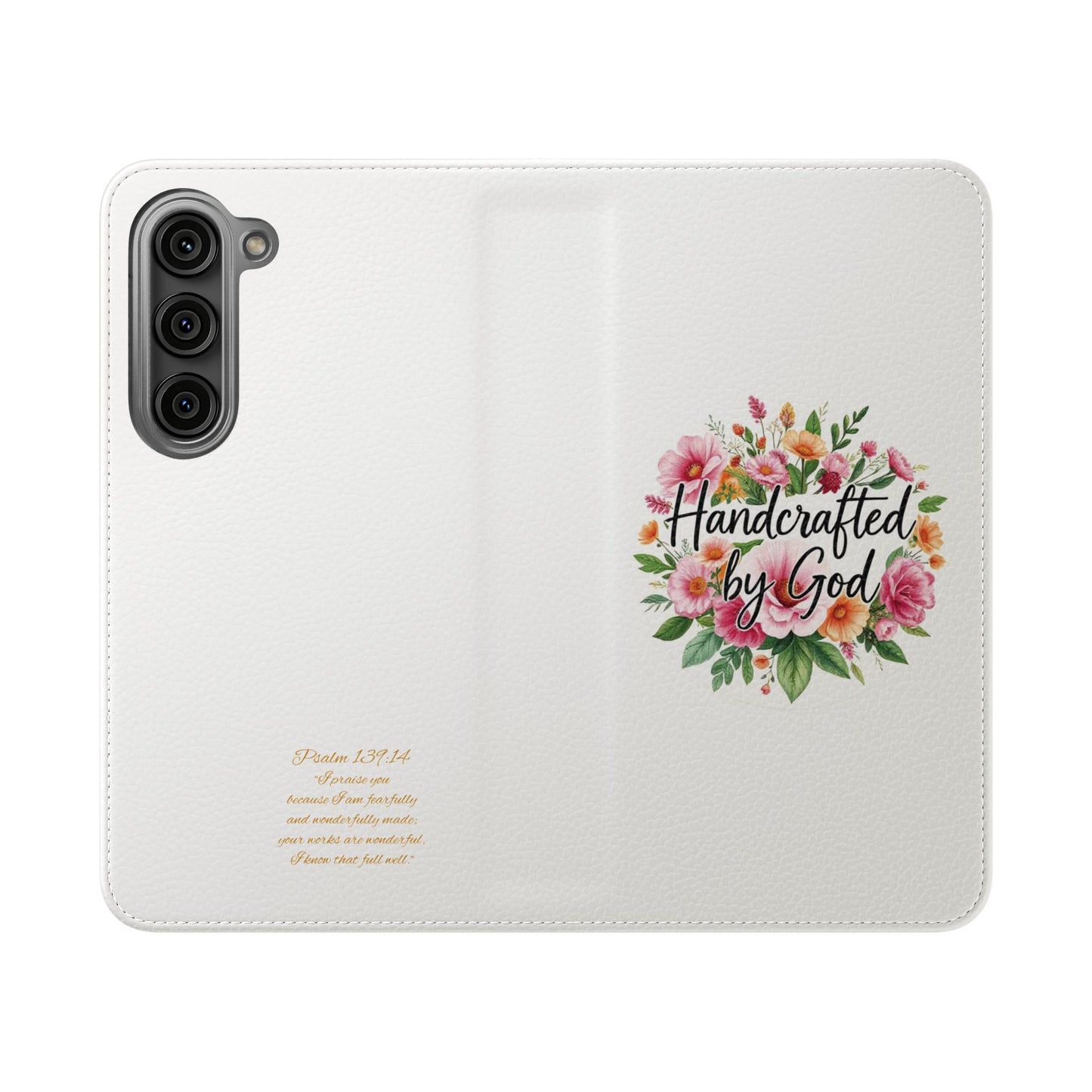 Handcrafted by God Samsung Wallet Case – Fearfully & Wonderfully Made