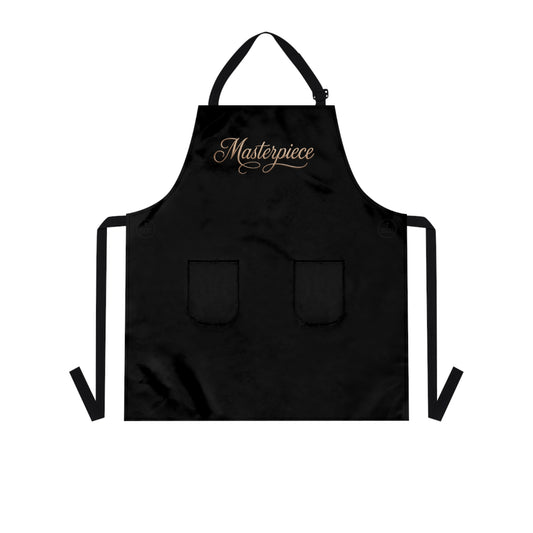 Masterpiece Christian Kitchen Apron in Black