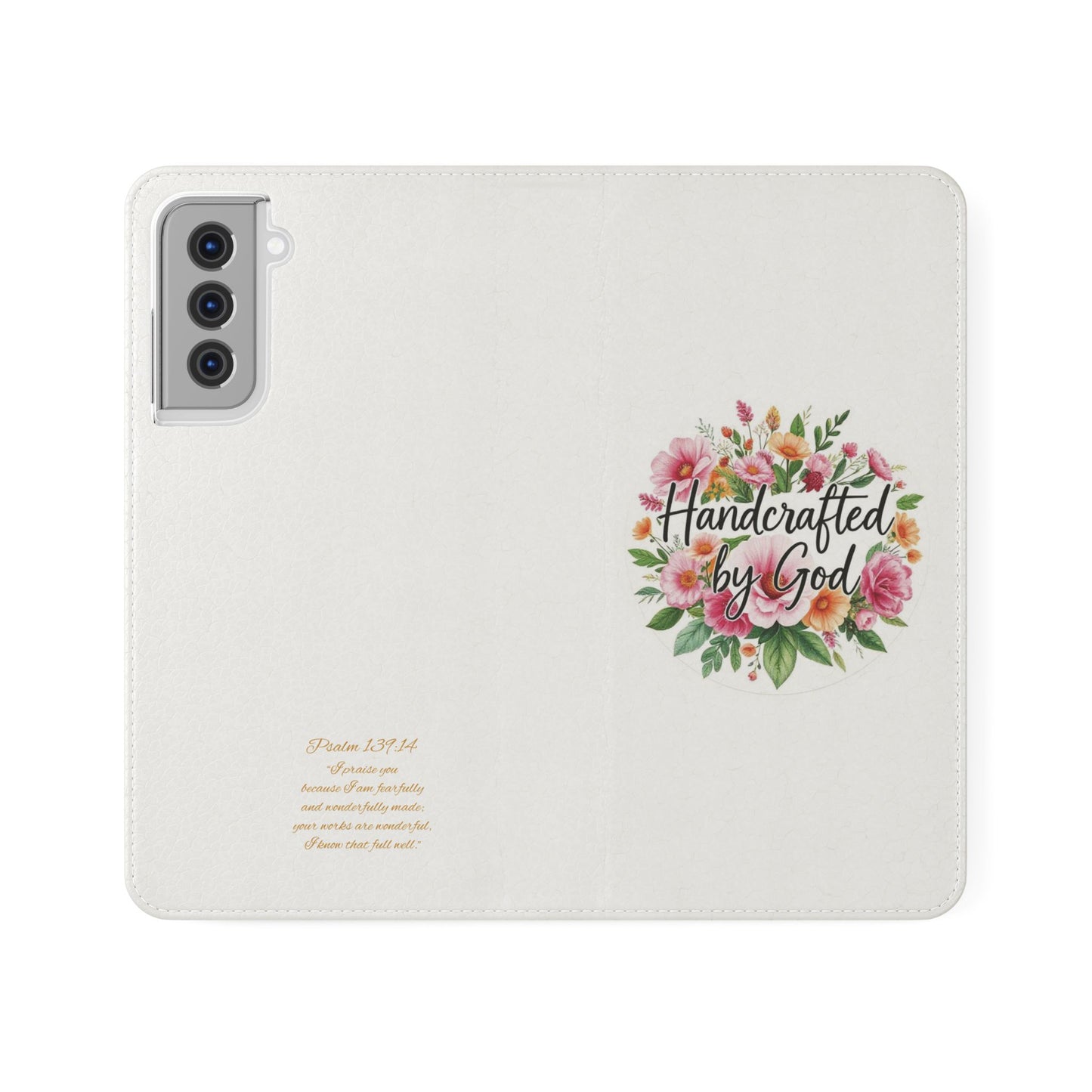 Handcrafted by God Samsung Wallet Case – Fearfully & Wonderfully Made