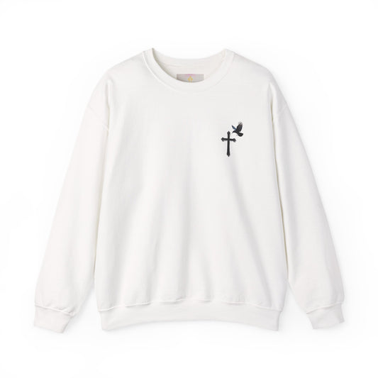 God’s Grace: Cross & Ravens Women's Sweatshirt