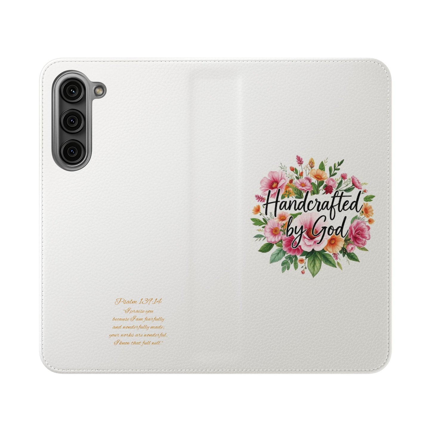 Handcrafted by God Samsung Wallet Case – Fearfully & Wonderfully Made