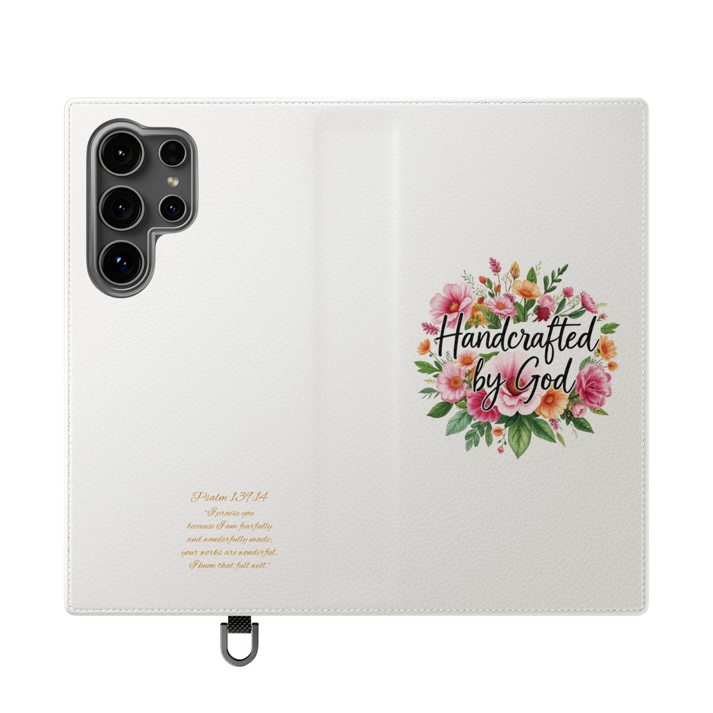Handcrafted by God Samsung Wallet Case – Fearfully & Wonderfully Made