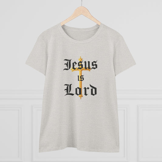 Jesus Is Lord – Women’s Tee of Devoted Faith