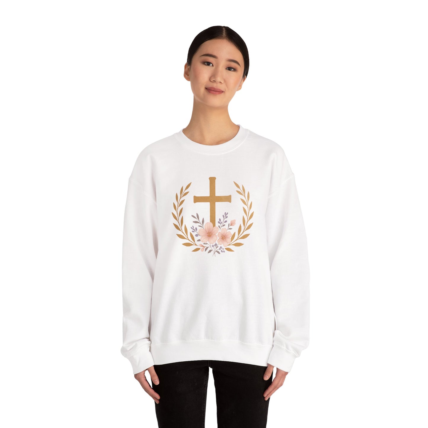 Crowned in Grace – Women’s Christian Sweatshirt
