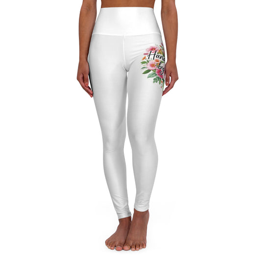 Handcrafted by God Women’s High-Waisted Yoga Leggings – Wonderfully Made